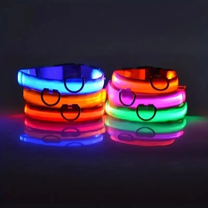 Light up Pet Collar Flashing Glow in the Dark