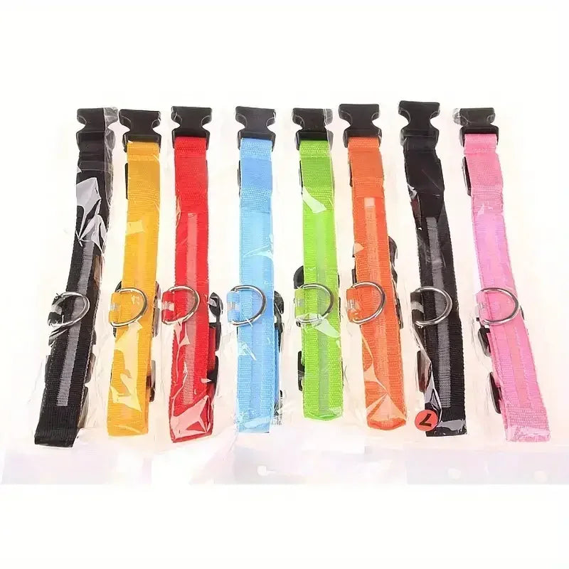 Light up Pet Collar Flashing Glow in the Dark